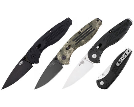 Купите полуавтоматический нож SOG Aegis AUS-8a AE01 AE02 AE06 в Москве в нашем интернет-магазине