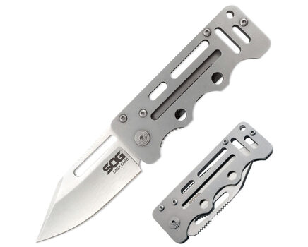 Купите складной нож-зажим для денег SOG Cash Card Money Clip EZ1 в Москве в нашем интернет-магазине