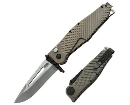 Купите полуавтоматический складной нож SOG Quake XL IM1101 в Москве в нашем интернет-магазине
