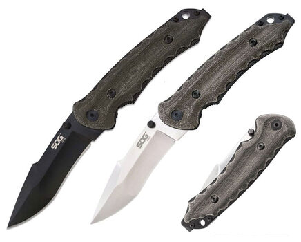 Купите складной нож SOG Kiku Folder Small Satin и Black (KU1001 - KU1002) в Москве в нашем интернет-магазине