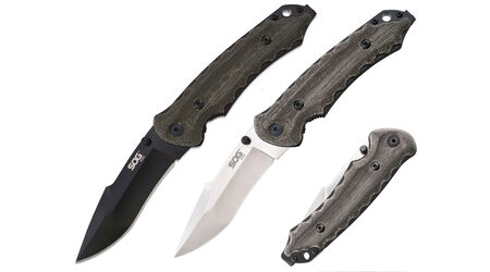 купите Нож складной SOG Kiku Folder Small Satin и Black / KU1001 - KU1002 в Москве