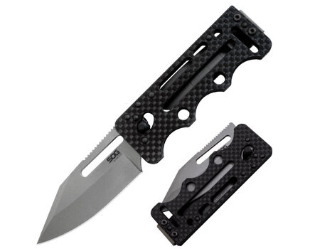 Купите складной нож SOG Ultra C-Ti Money Clip карбоновые накладки VG-10 SOGAC79 в Москве в нашем интернет-магазине