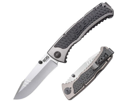 Купите полуавтоматический складной нож SOG Sideswipe SW1011 в Москве в нашем интернет-магазине