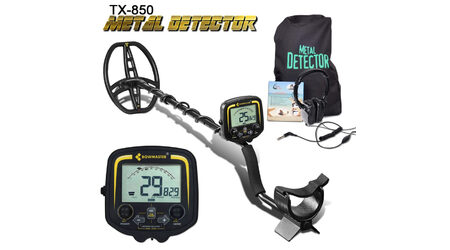 купите Металлоискатель для поиска золота и монет TX-850 (копия Fisher Gold Bug) с наушниками в Москве