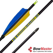 Стрела для лука Bowmaster Berkut натуральное оперение 5'' Shield (Боумастер Беркут)