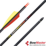 Карбоновая стрела для лука Bowmaster Navigator 300, оперение 3 дюйма Shield
