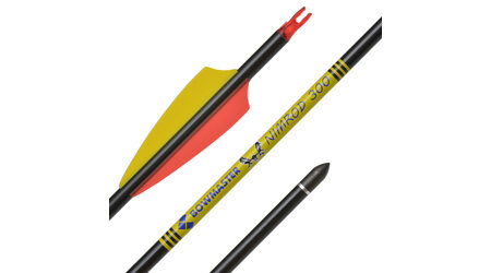 купите Карбоновая стрела для лука Bowmaster Nimrod с оперением Shield 3" (Боумастер Нимрод), упак. 12 шт. в Москве
