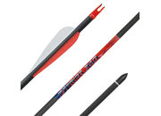 Карбоновая стрела для лука Bowmaster Patriot 340, оперение  3'' Streamline 