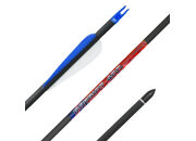 Карбоновая стрела для лука Bowmaster Patriot 400 оперение 3'' Streamline