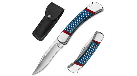купите Нож складной Buck 110 Stars & Stripes Folding Hunter Limited Edition / 0110BLSUSA в Москве