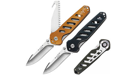 купите Складной нож-пила Buck Alpha CrossLock 0183GRS и 0183ORS в Москве