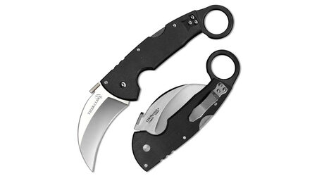 купите Нож-керамбит складной Cold Steel Tiger Claw Plain Edge / 22KF в Москве