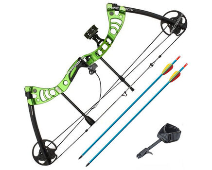 Купите блочный лук Man-kung MK-CB50 KIT зеленый в Москве в нашем  интернет-магазине