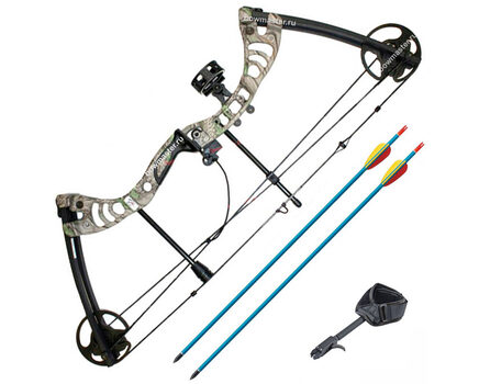 Купите блочный лук Mankung MK-CB50 KIT камуфляж в Москве в нашем интернет-магазине