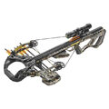 Охотничий арбалет Интерлопер Стикс камуфляж вид сбоку заряженный