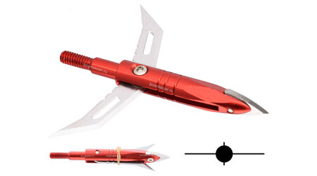 купите Наконечники охотничьи TP236 раскрывающиеся, 100 гран, 2+1 лезвия (6 шт) в Москве