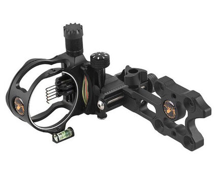 Купите прицел для блочного лука Topoint DB8150 черный (5 пин, микрорегулировка, подсветка) в Москве в нашем интернет-магазине