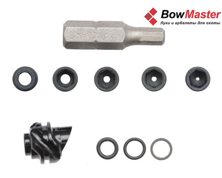 Купите пип-сайт Topoint TP516-PRO черный со сменными апертурами в Москве в нашем интернет-магазине