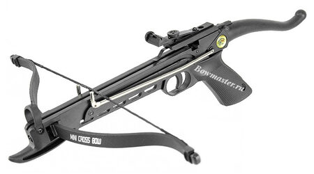 купите Уценка! Арбалет-пистолет Кобра Man-kung MK-80A4PL(мятая коробка, собирался, следы сборки) в Москве