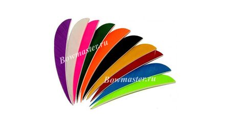 купите Натуральное оперение для стрел  AMG Feathers Parabolic 4 дюйма в Москве